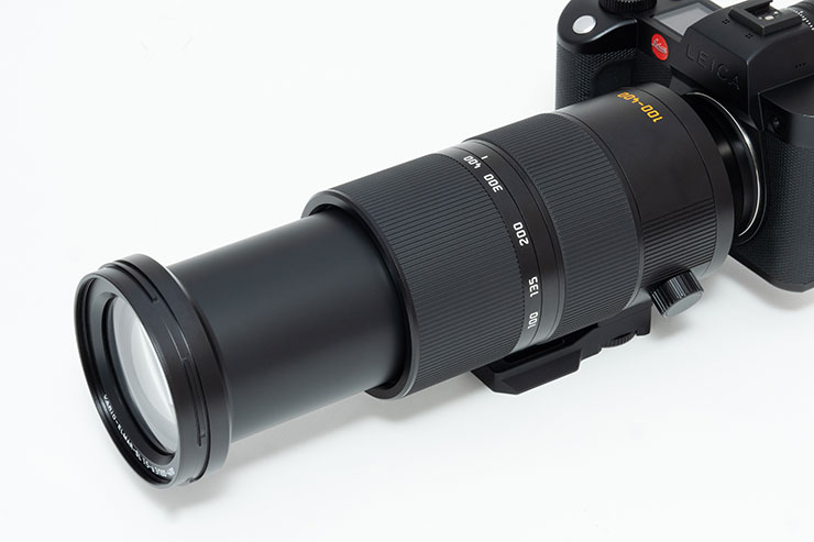 Leica バリオ・エルマーSL f5-6.3/100-400mmをズーミングした画像