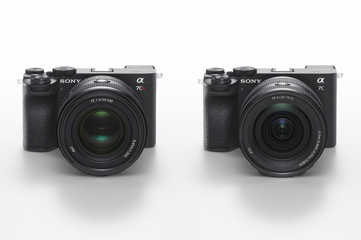 α7CR、α7C II 本体レンズ装着イメージ