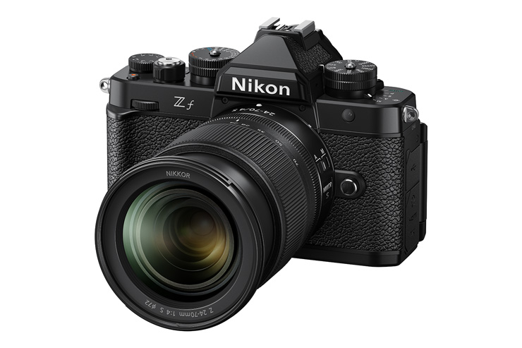 Nikon Z f 本体Sラインレンズ付きイメージ