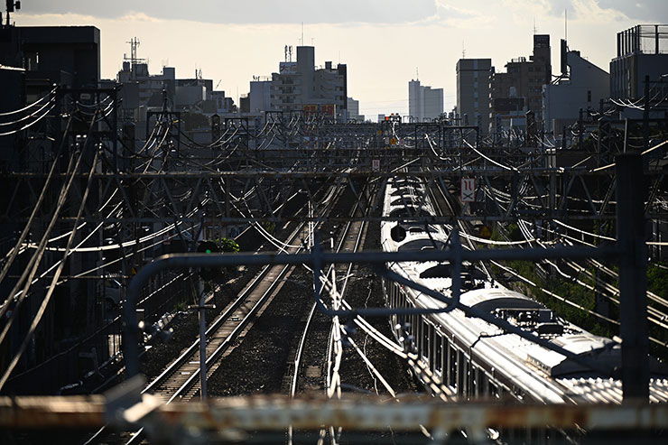 TAMRON 35-150mm F/2-2.8 Di III VXD ニコンZ A058作例：列車俯瞰