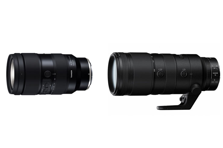 TAMRON 35-150mm F/2-2.8 Di III VXD ニコンZ A058、Nikon NIKKOR Z 70-200mm f/2.8 VR S