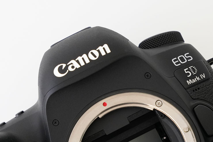 Canon一眼レフカメラロゴ部分アップイメージ