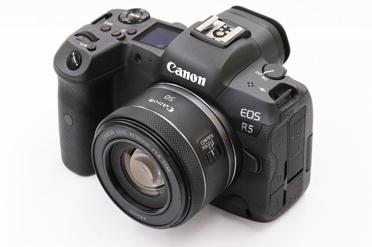 Canon RF50mm F1.8 STMの本体画像