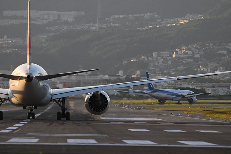 Nikon NIKKOR Z 180-600mm f/5.6-6.3 VR作例（旅客機）