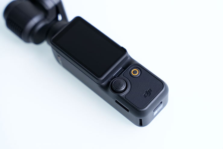 DJI OSMO POCKET3コントローラー部分