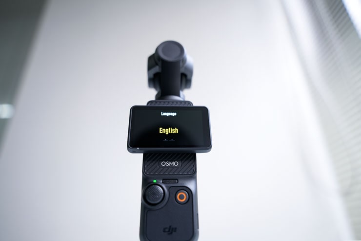 DJI OSMO POCKET3背面下から