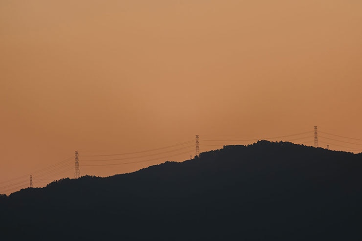 SIGMA 100-400mm F5-6.3 DG DN OS | Contemporary 富士フイルムX：作例（夕方の山）