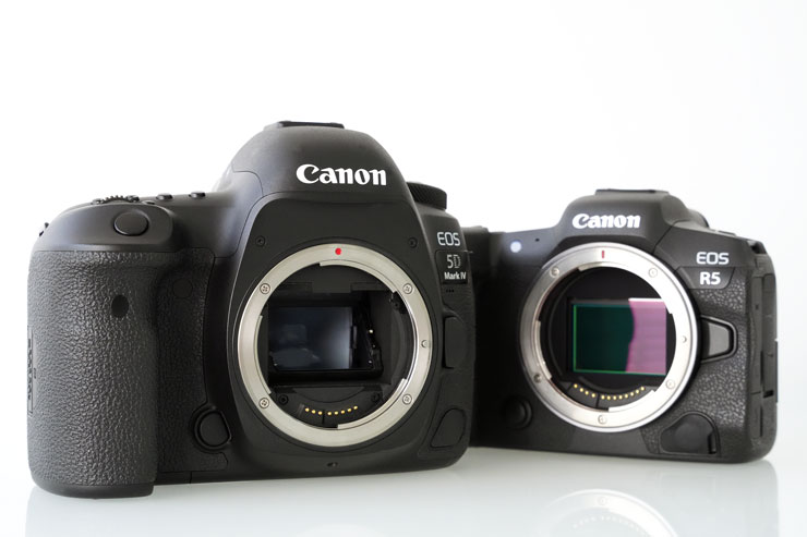 Canonのカメラ2台の画像