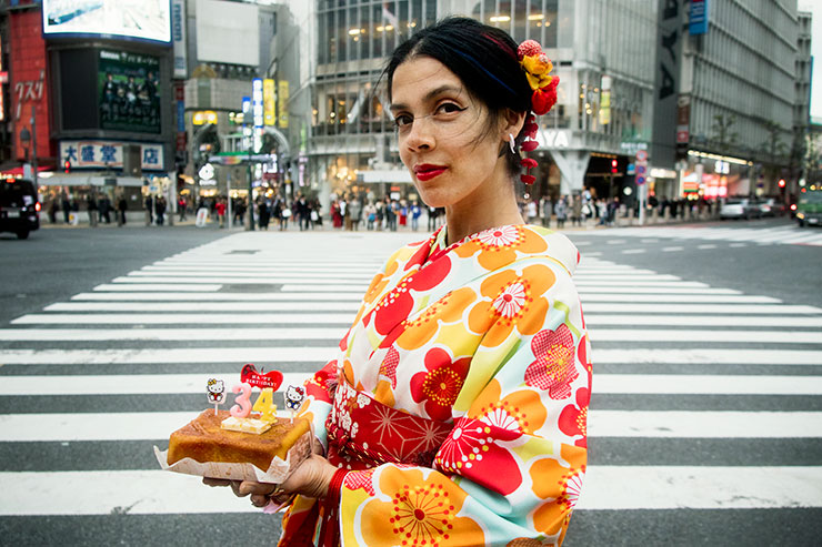 ポートレート写真撮影に適したレンズ：広角18mm作例