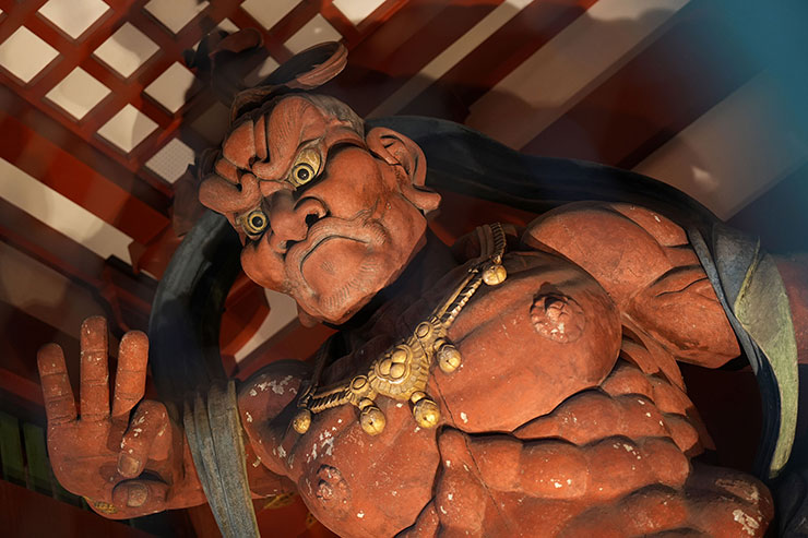 SONY α7C II 作例：仁王像