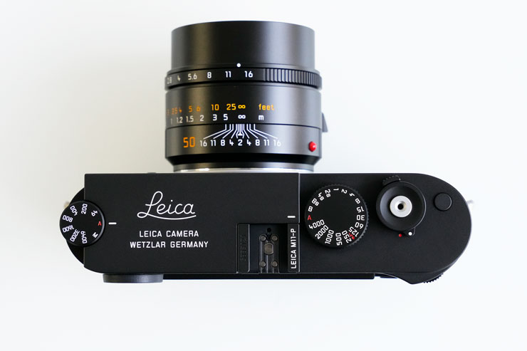 Leica M11-P本体上面