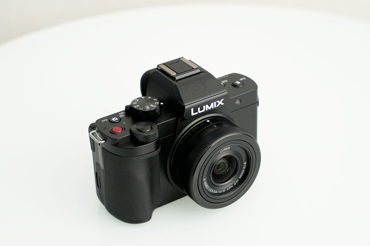 Panasonic DC-G100D本体グリップ側