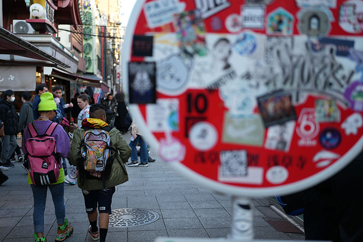 SONY α7CR作例：商店街の風景