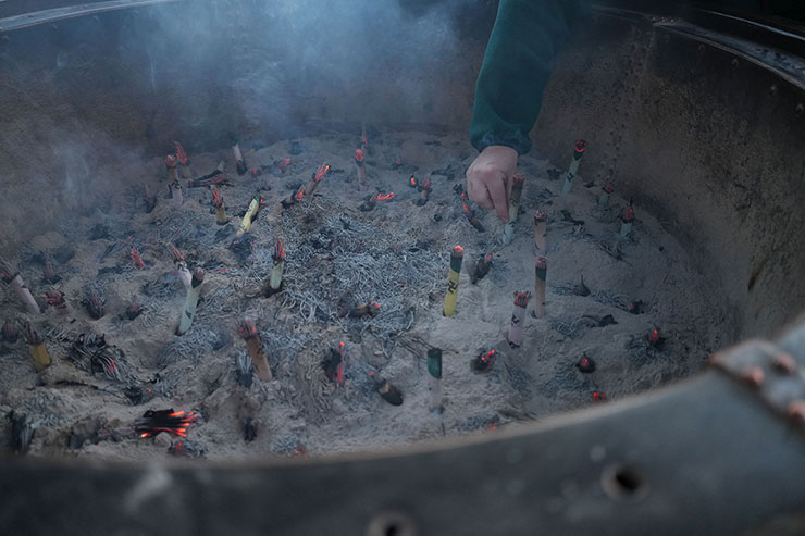 SONY α7CR作例：お香