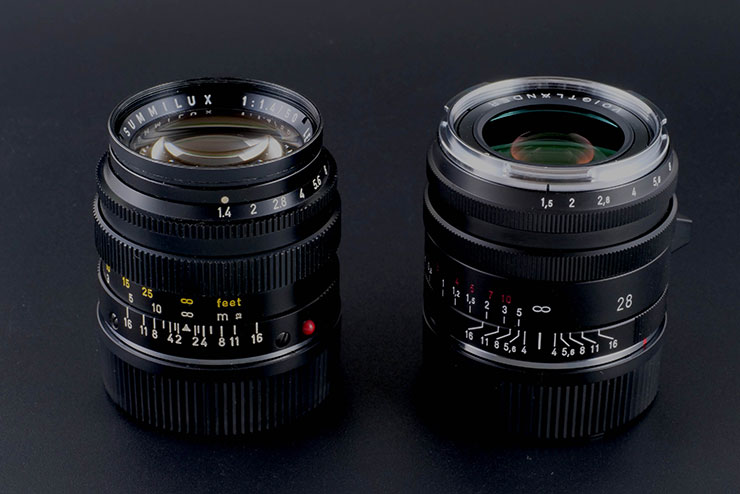 Voigtlander NOKTON Vintage Line 28mm F1.5 VM タイプI、ブラック、Leica ズミルックス