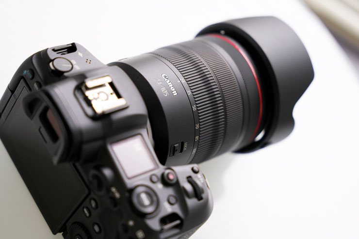 Canon RF24-105mm F4 L IS USM 実写レビューキービジュアル