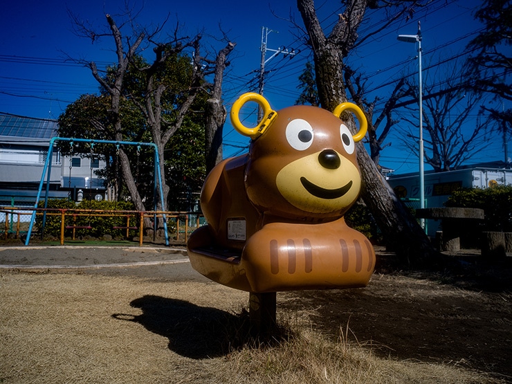 ハッセルブラッドSWC/M、ディスタゴンT* CF38mm F4.5、CFV 100C 作例：遊具