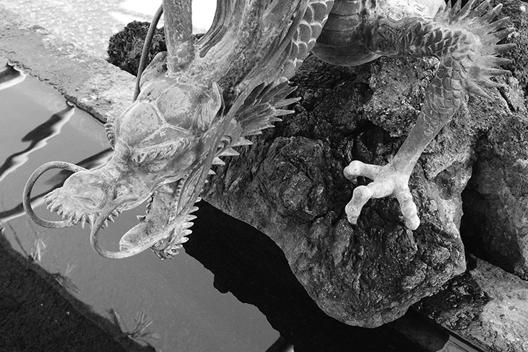 富士フイルム X100VI 作例：手水