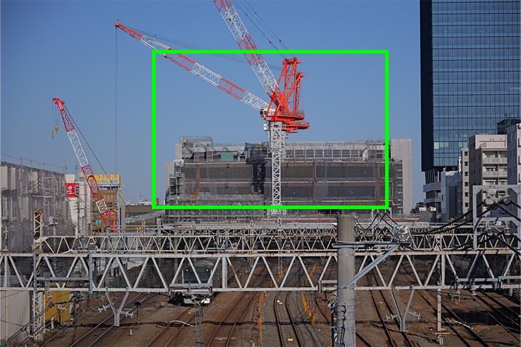 LUMIX S 28-200mm F4-7.1 MACRO O.I.S.作例 中心部解像 50mm