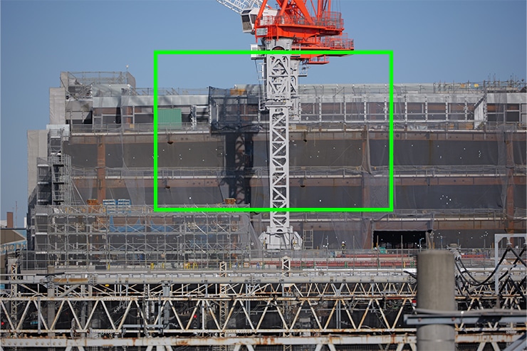 LUMIX S 28-200mm F4-7.1 MACRO O.I.S.作例 中心部解像 200mm