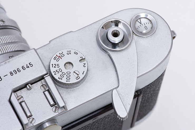 Leica M3 本体：巻き上げレバー