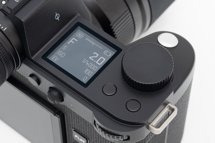 Leica SL3 シャッターボタン側の上面