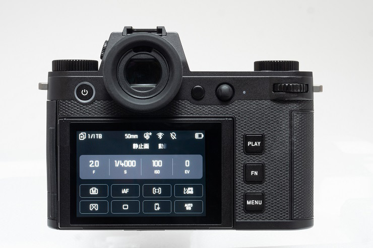 Leica SL3 ボタン類
