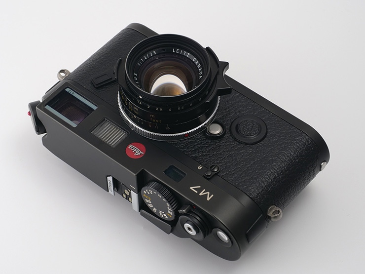  Leica ズミルックスM f1.4/35mmを装着したLeica M7