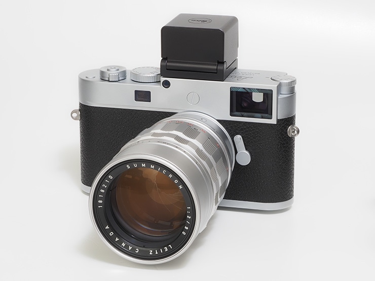 Leica M11-P 本体：ビゾフレックス2を装着