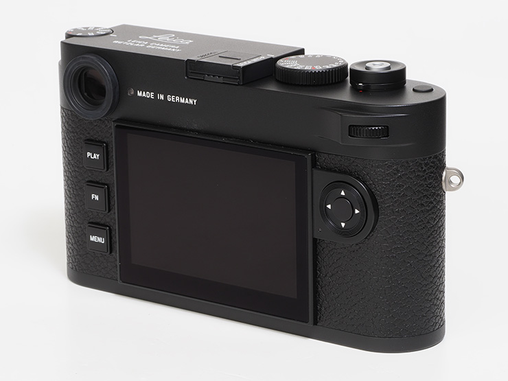 Leica M11-P 本体：背面モニター