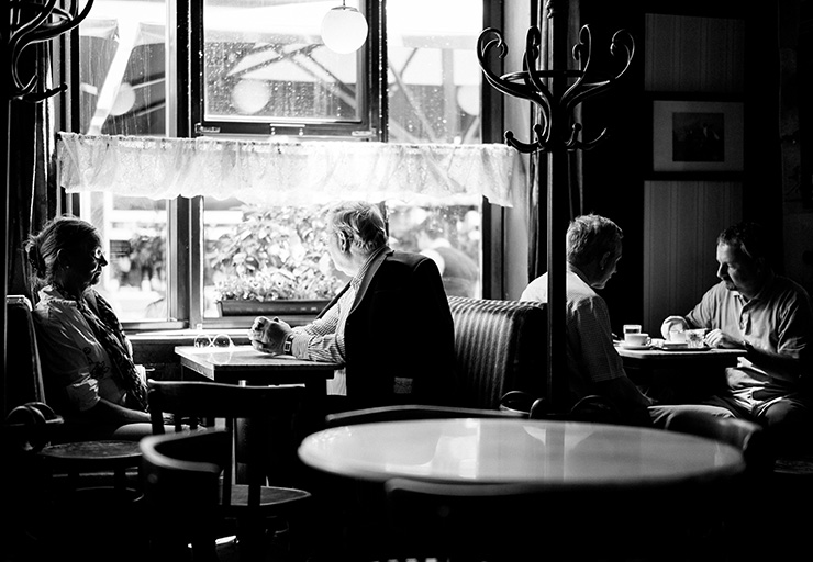 Leica M9 作例：ウィーンのカフェ