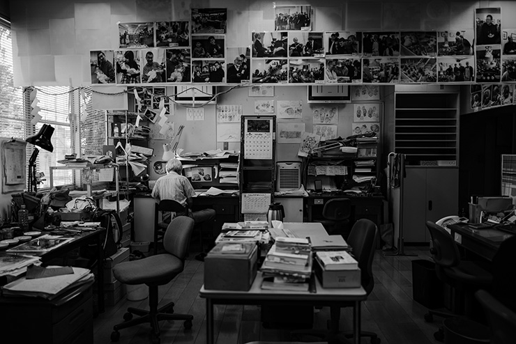 Leica M10-P 作例：モノクロで撮影したスタジオ