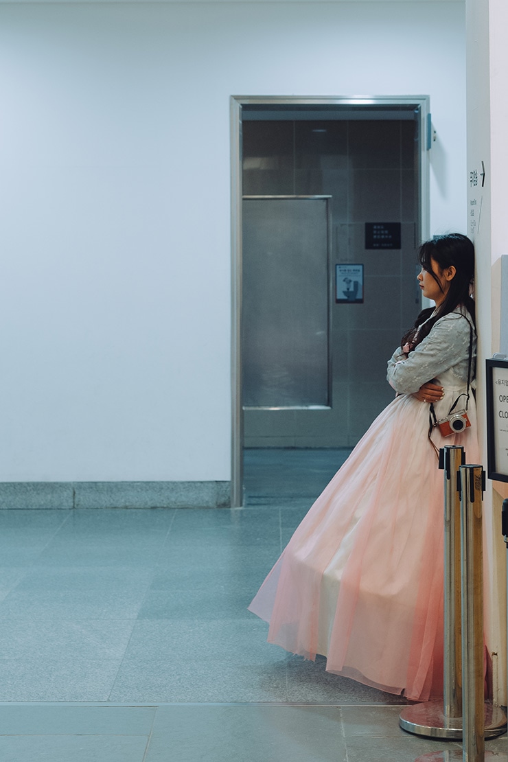 Leica M10-P 作例：チマチョゴリを着た女性