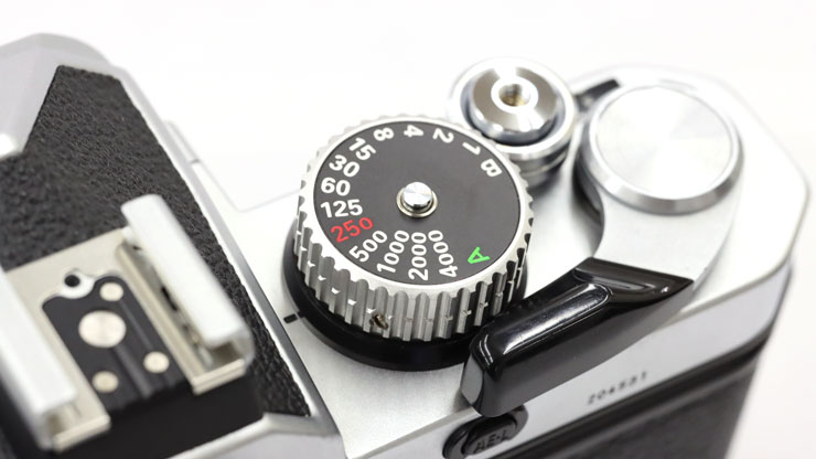 シャッターダイヤルの画像