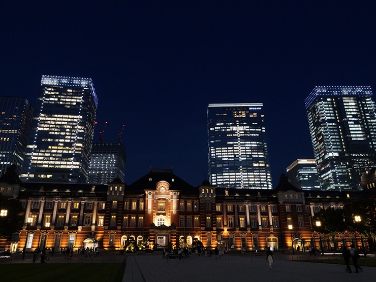 LUMIX GH7 作例：夜の東京駅