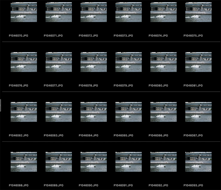 LUMIX GH7 作例：連写SS