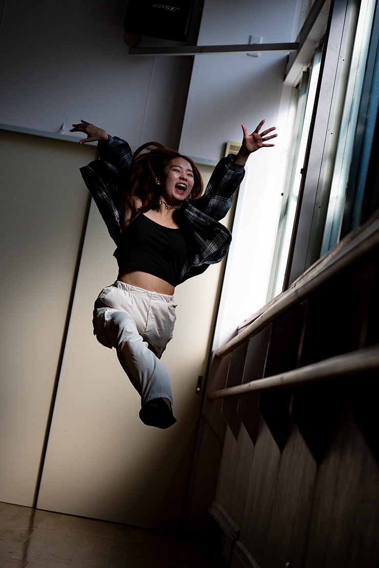 Nikon Z6III 作例：ダンスをしている女性