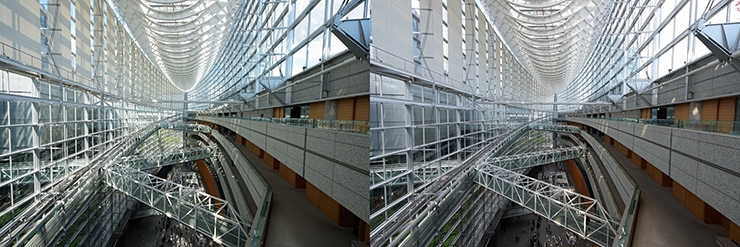 SONY FE PZ 16-35mm F4 G 作例：FE 16-35mm F2.8 GMと比較した画像