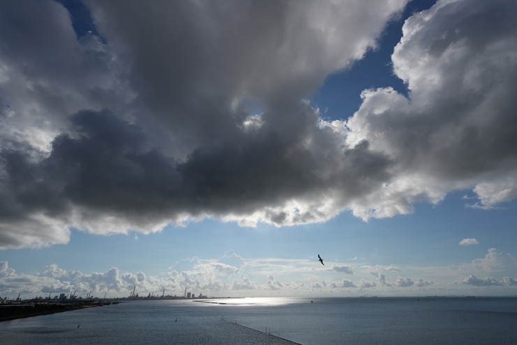 SONY FE PZ 16-35mm F4 G 作例：海と雲