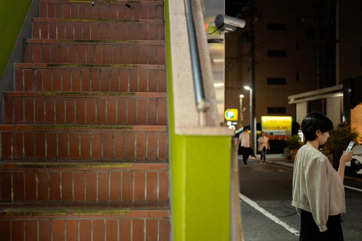 Leica Q3 43 作例：夜の両替町あたり
