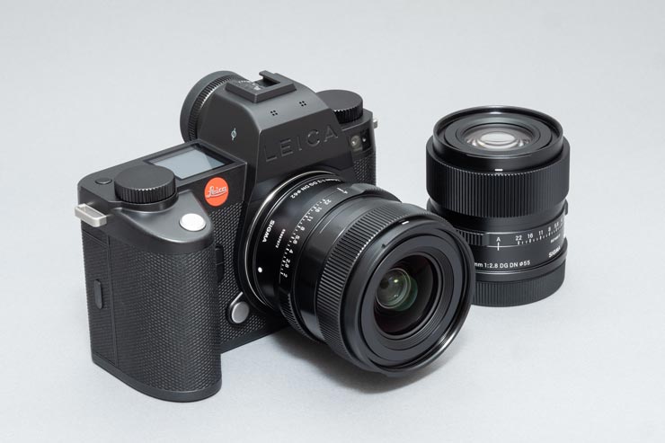 Leica SL3-SとSIGMA 24mm F2 DG DNと90mm F2.8 DG DN Contemporary
