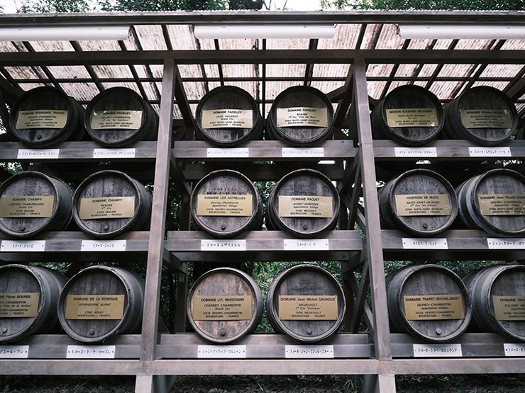 FUJIFILM GFX100RF 作例：ワインの樽