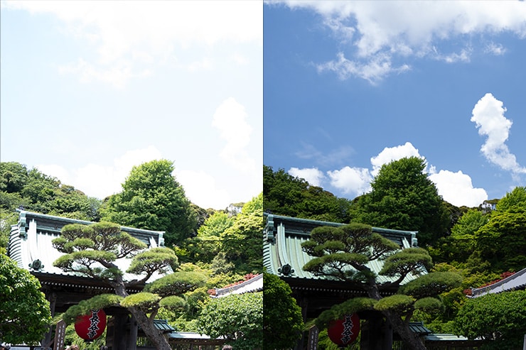 NDフィルターを使用した作例