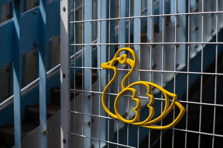 Leica ズミルックスM f1.4/50mmの作例：フェンス