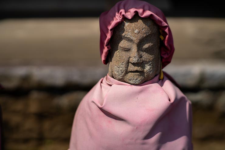 Leica ズミルックスM f1.4/50mmの作例：お地蔵さん