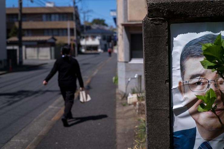 Leica ズミルックスM f1.4/50mmの作例：住宅地の道