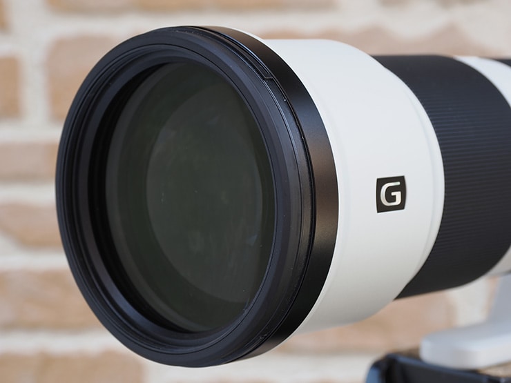 SONY FE 400-800mm F6.3-8 G OSS 本体画像：前玉側