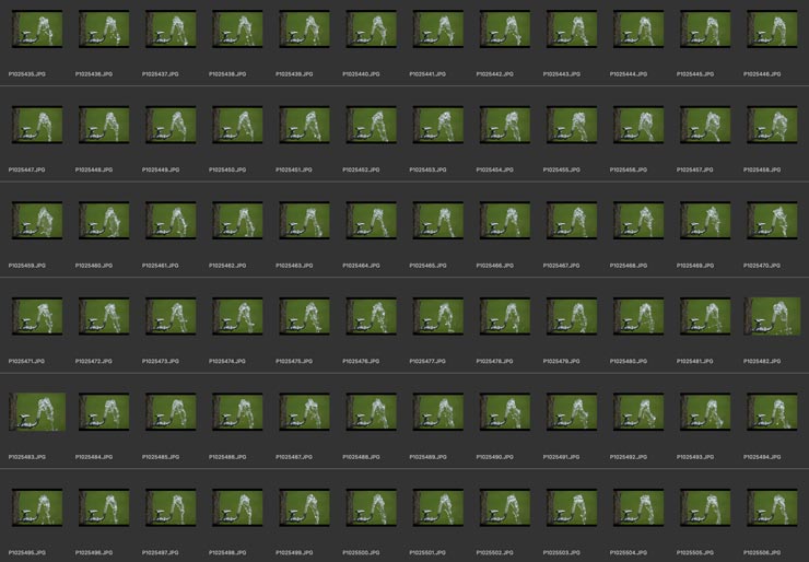 Panasonic LUMIX S1II 作例：蛇口から出る水の連写キャプチャー