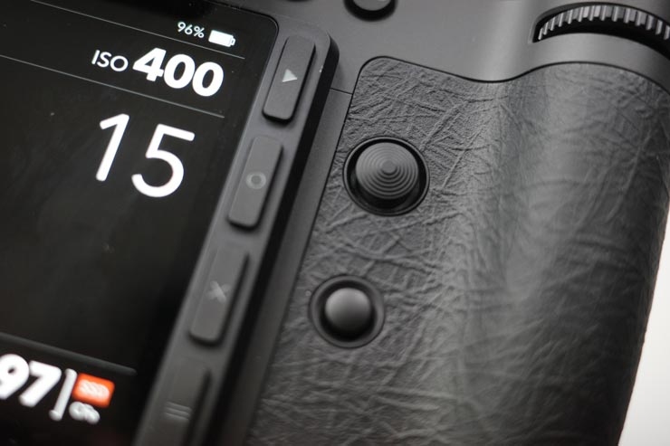 hasselblad X2D II 100Cの背面グリップなど