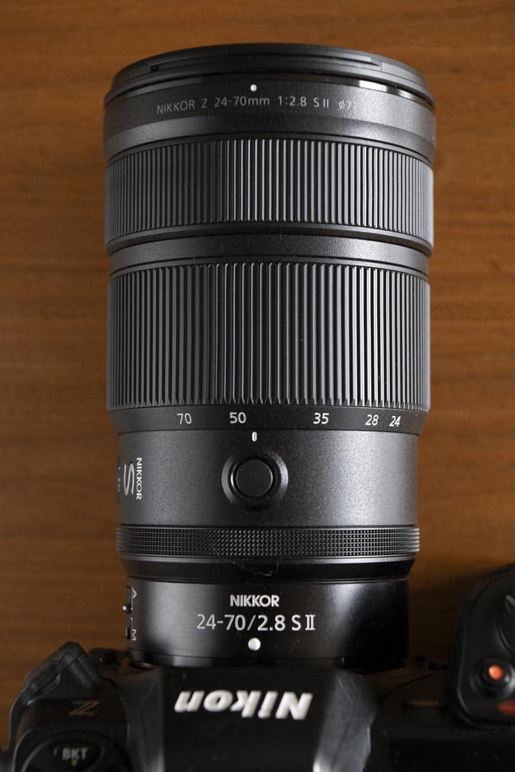 Nikon NIKKOR Z 24-70mm f/2.8 S II本体画像
